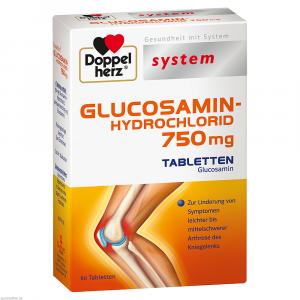 DOPPELHERZ Glucosamin-Hydrochlorid 750mg syst.Tab.