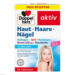 DOPPELHERZ Haut+Haare+Nägel Tabletten