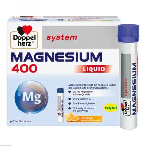 DOPPELHERZ Magnesium 400 Liquid system Trinkamp.