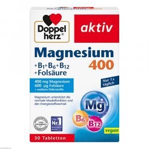 DOPPELHERZ Magnesium 400 mg Tabletten