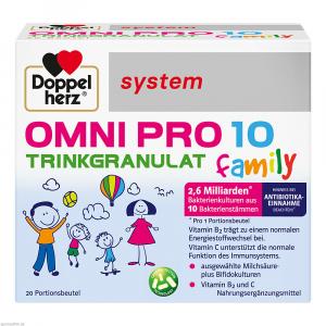 DOPPELHERZ Omni Pro 10 family system Trinkgranulat