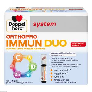 DOPPELHERZ Orthopro Immun Duo system Trinkampullen