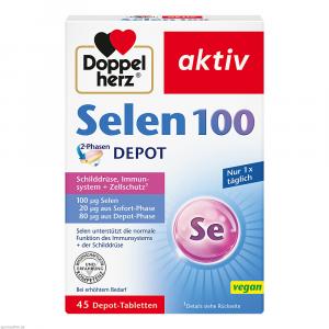 DOPPELHERZ Selen 100 2-Phasen Depot Tabletten