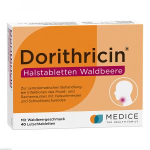 DORITHRICIN Halstabletten Waldbeere