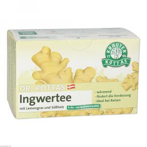 DR.KOTTAS Ingwertee mit Lemongras Filterbeutel