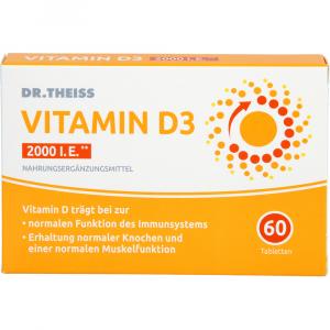 DR.THEISS Vitamin D3 Tabletten 2000 I.E.