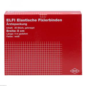 DRACOELFI elast.Fixierbinde 8 cmx4 m gekreppt
