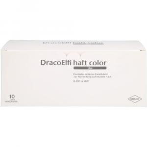 DRACOELFI haft color elast.Fixierb.6 cmx4 m blau