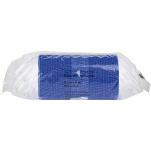 DRACOELFI haft color elast.Fixierb.8 cmx4 m blau