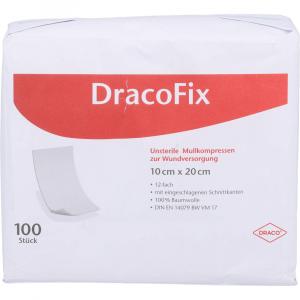DRACOFIX OP-Kompressen 10x20 cm unsteril 12fach