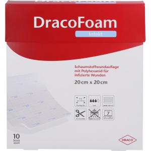 DRACOFOAM Infekt Schaumst.Wundauf.20x20 cm