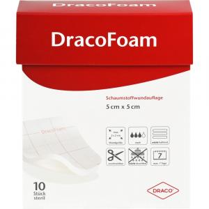 DRACOFOAM Schaumstoff Wundauflage 5x5 cm
