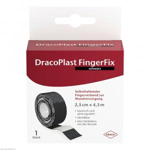 DRACOPLAST FingerFix 2,5 cmx4,5 m m.Wundk.schw.