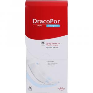 DRACOPOR waterproof Wundverband 9x25 cm steril