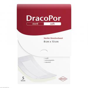 DRACOPOR Wundverband 8x15 cm steril