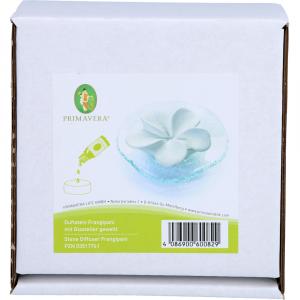 DUFTSTEIN Frangipani Glasteller transparent
