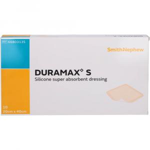 DURAMAX S 20x40 cm Superabsorber Silikonverband