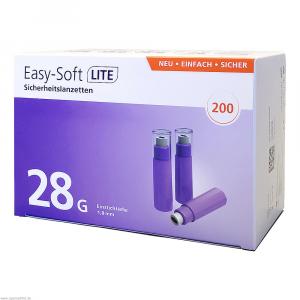 EASY-SOFT LITE Sicherheits-Lanzetten 28 G