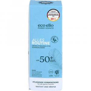ECO ELIO Alles Routine Sonnencreme LSF 50+