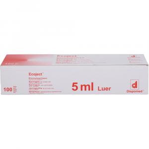 EINMALSPRITZE 5 ml Luer Ecoject