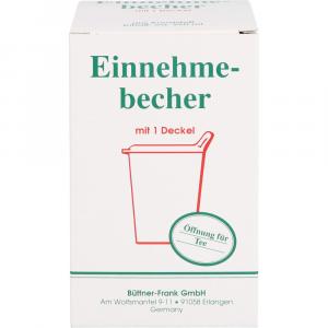 EINNEHMEBECHER Kunststoff m.abnehmb.Trinkdeckel