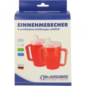 EINNEHMEBECHER m.Griff+Deckel 4mm blau EINNEHMEBECHER m.Griff+Deckel 4mm blau