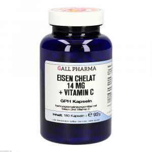EISEN CHELAT 14 mg+Vitamin C GPH Kapseln