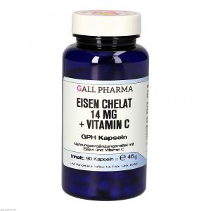 EISEN CHELAT 14 mg+Vitamin C GPH Kapseln