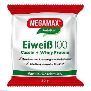 EIWEISS 100 Vanille Megamax Pulver
