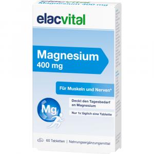 ELACVITAL Magnesium 400 mg Filmtabletten