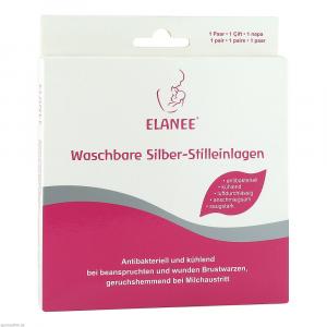 ELANEE Stilleinlagen Silber waschbar