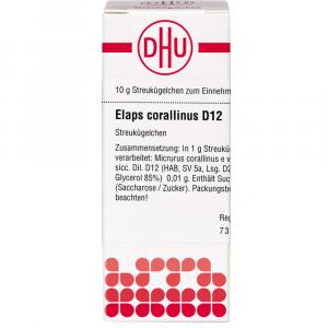 ELAPS corallinus D 12 Globuli