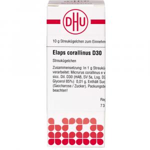 ELAPS corallinus D 30 Globuli