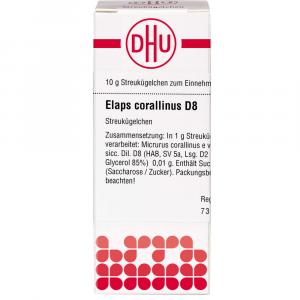 ELAPS corallinus D 8 Globuli