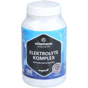ELEKTROLYTE Komplex Tabletten mit Magnesium vegan
