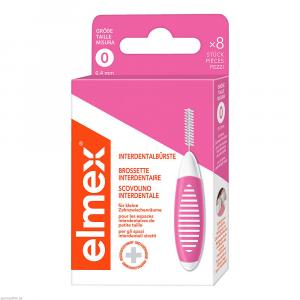 ELMEX Interdentalbürsten ISO Gr.0 0,4 mm rosa