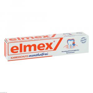 ELMEX mentholfrei Zahnpasta m.Faltschachtel