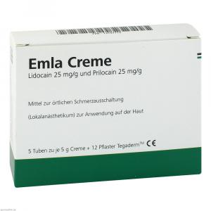EMLA Creme + 12 Tegaderm Pflaster