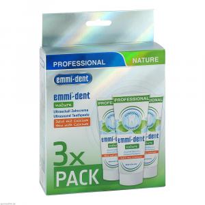 EMMI-DENT Ultraschall Zahncreme nature Set