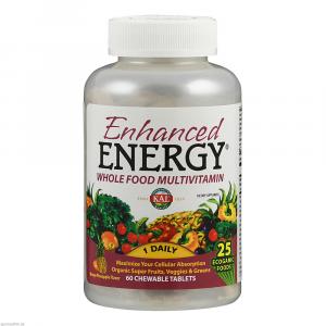 ENHANCED Energy für Erwachsene KAL Kautabletten