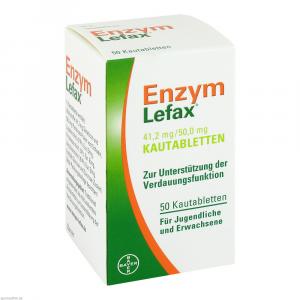 ENZYM LEFAX Kautabletten