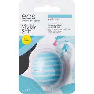 EOS VS Visibly Soft Lip Balm vanilla mint Blister
