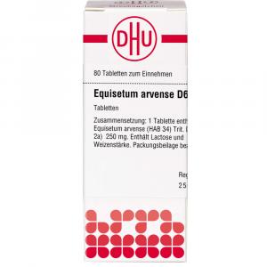 EQUISETUM ARVENSE D 6 Tabletten