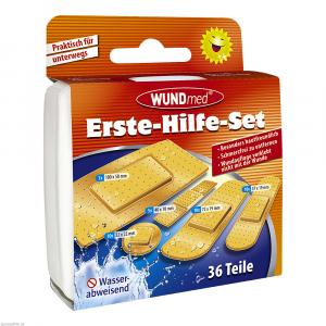 ERSTE HILFE KASTEN 36teilig wasserfeste Pflaster