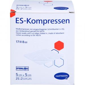 ES-KOMPRESSEN steril 5x5 cm 8fach