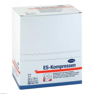 ES-KOMPRESSEN steril 7,5x7,5 cm 8fach