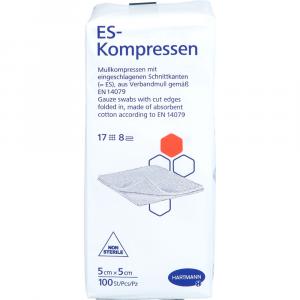 ES-KOMPRESSEN unsteril 5x5 cm 8fach