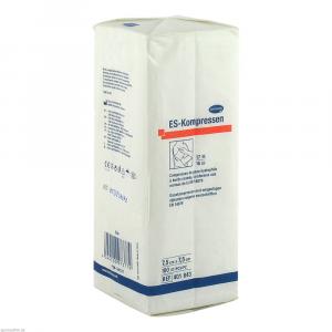 ES-KOMPRESSEN unsteril 7,5x7,5 cm 16fach
