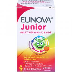 EUNOVA Junior Kautabletten m.Orangengeschmack