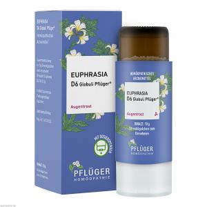 EUPHRASIA D 6 Globuli Pflüger Globulispender